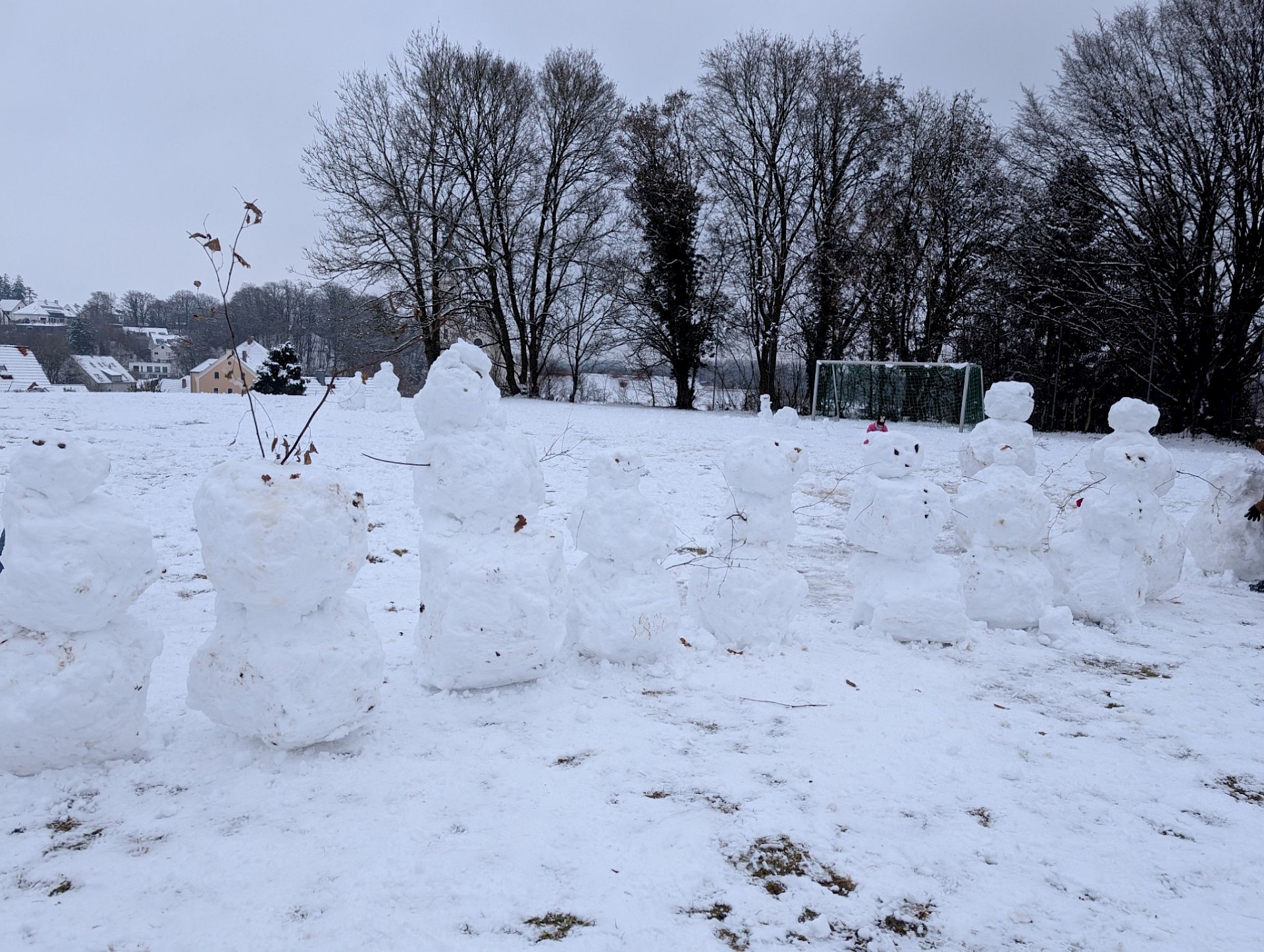 Viel Schnee und strahlende Kinderaugen